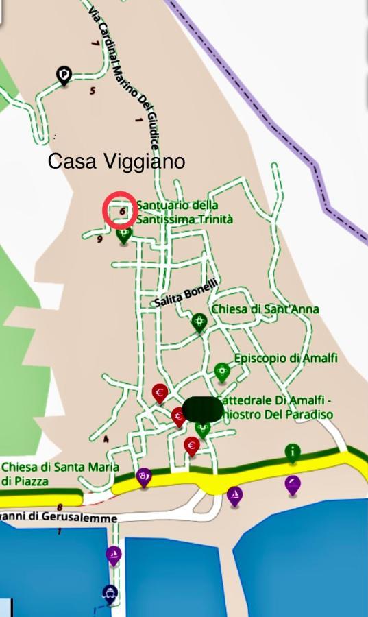 Casa Viggiano In The Heart Of Amalfi Apartment Bagian luar foto